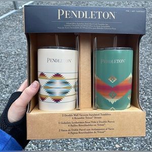 2 pack Pendleton Tumblers Double Wall Stainless Steel